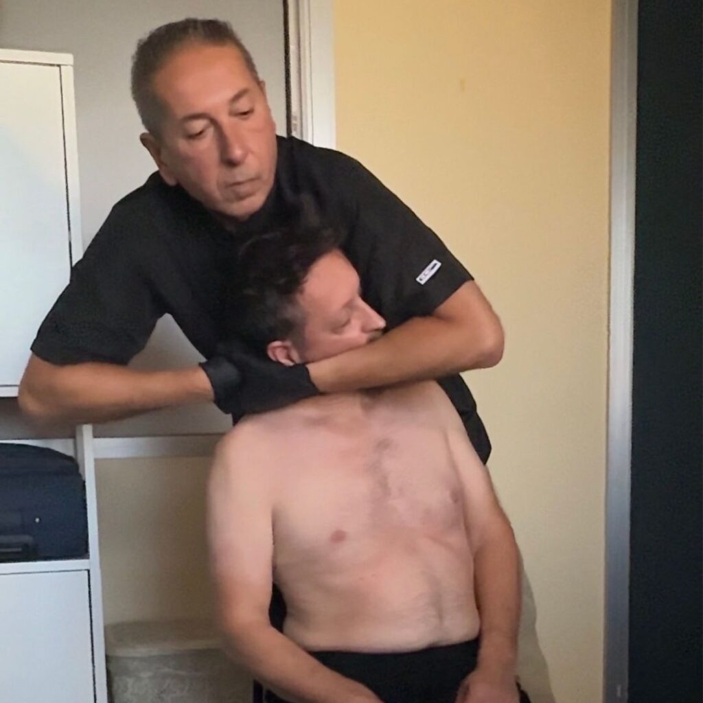Trattamento osteopatico