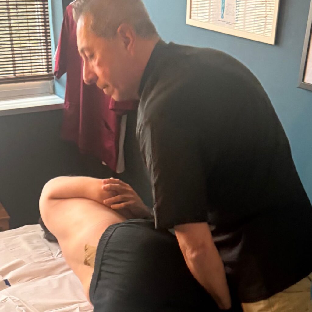 Trattamento osteopatico