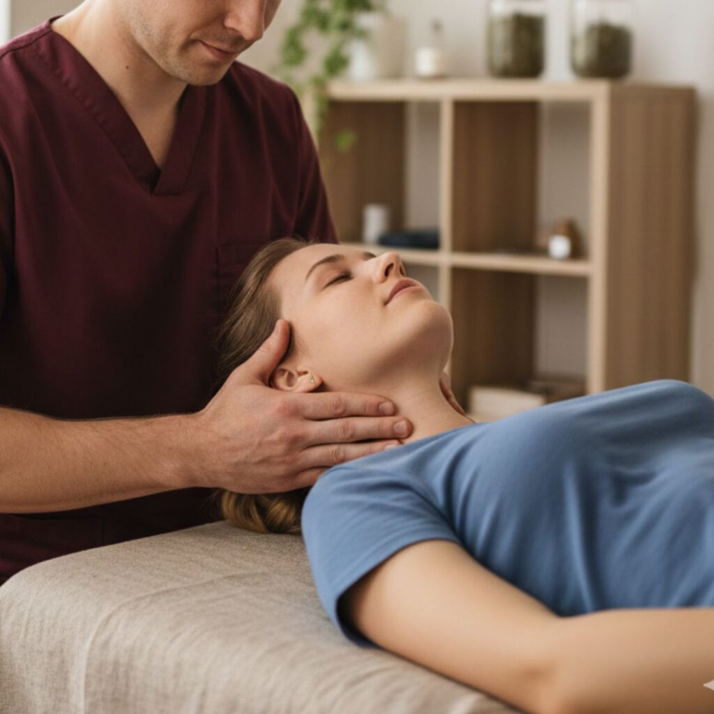 Trattamento osteopatico