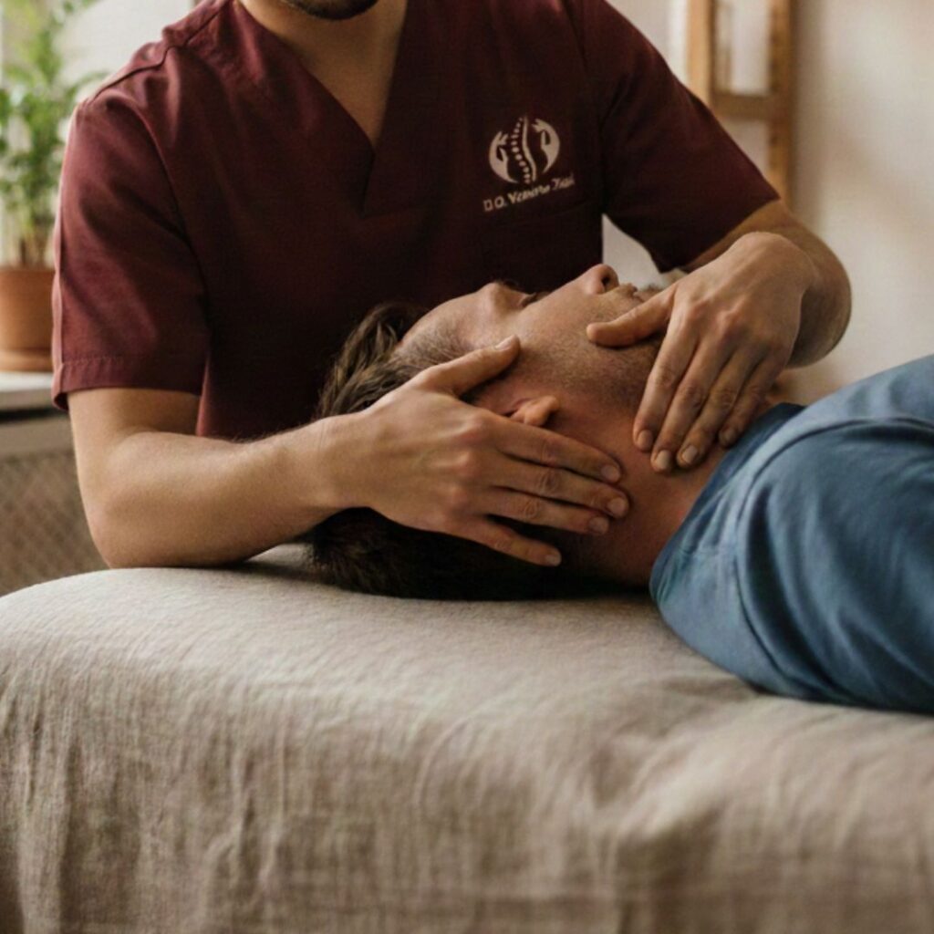 Trattamento osteopatico